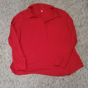 Classic Red Women's Polo Shirt